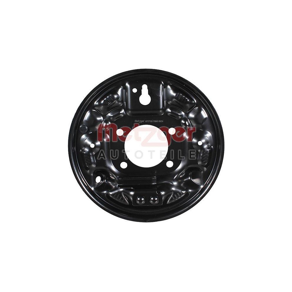 Bremstr&auml;gerplatte METZGER AUTOTEILE 6117103 f&uuml;r TOYOTA, Hinterachse links