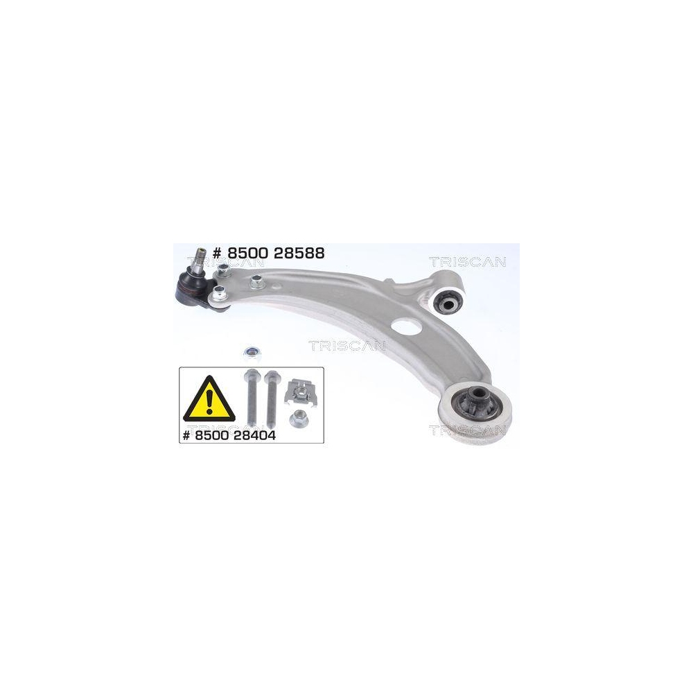 Lenker, Radaufh&auml;ngung TRISCAN 8500 28588 f&uuml;r CITRO&Euml;N PEUGEOT, Vorderachse links