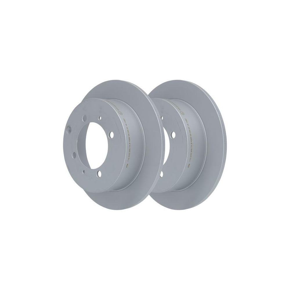 Bremsscheibe ATE 24.0110-0240.1 f&uuml;r MITSUBISHI, Hinterachse