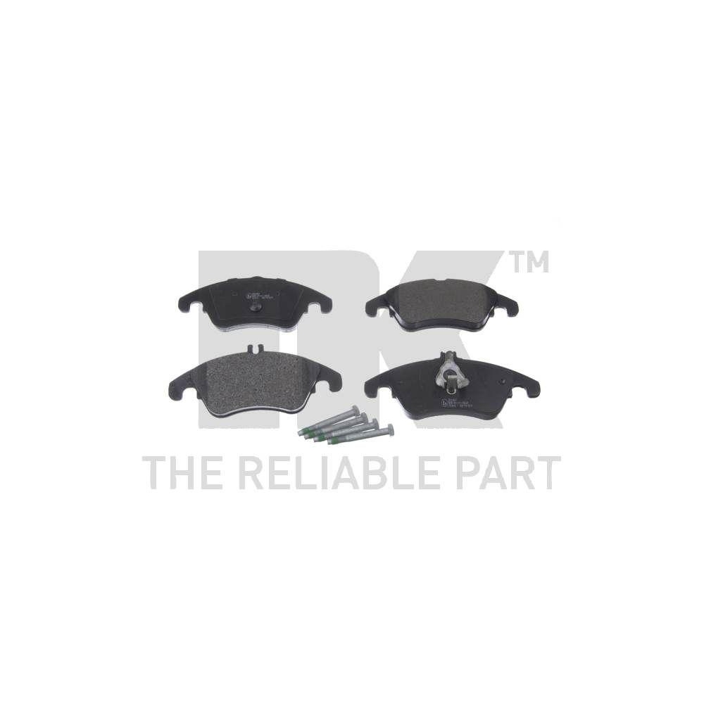 Bremsbelagsatz, Scheibenbremse NK 223367 f&uuml;r MERCEDES-BENZ, Vorderachse