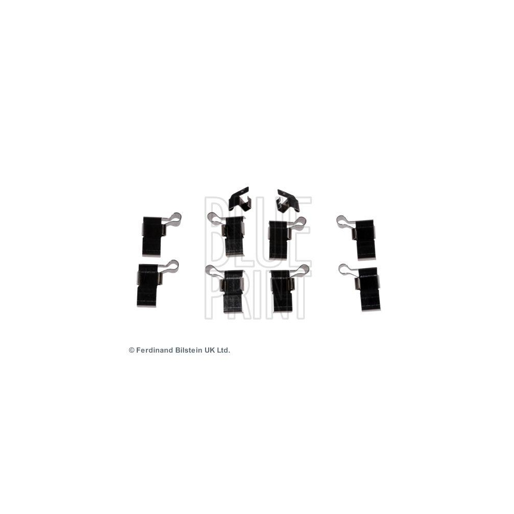 Zubeh&ouml;rsatz, Scheibenbremsbelag BLUE PRINT ADT348609 f&uuml;r, Vorderachse