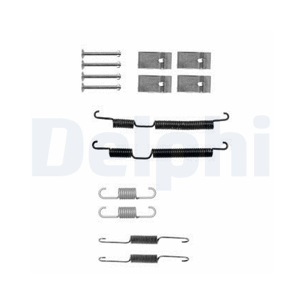 DELPHI LY1375 Zubeh&ouml;rsatz, Bremsbacken f&uuml;r, Hinterachse