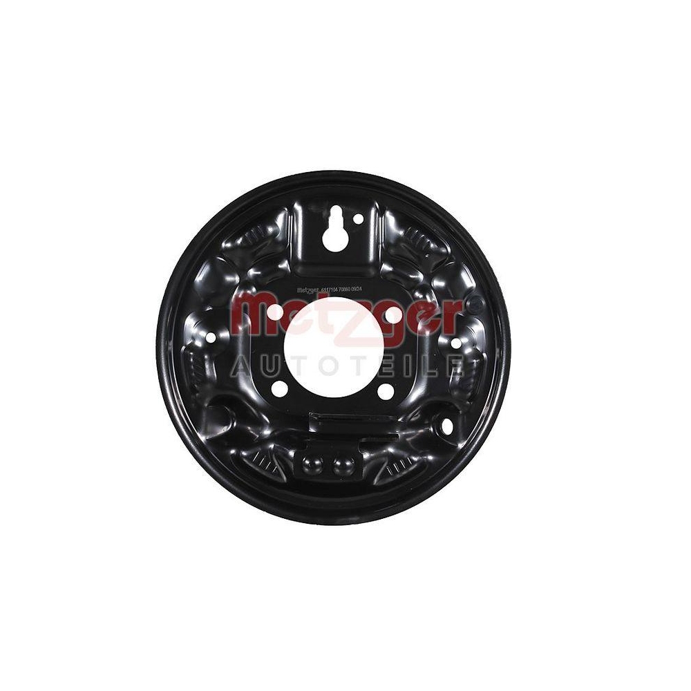 Bremstr&auml;gerplatte METZGER AUTOTEILE 6117104 f&uuml;r TOYOTA, Hinterachse rechts