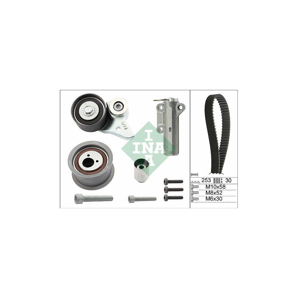 Zahnriemensatz INA 530 0366 10 f&uuml;r AUDI VW