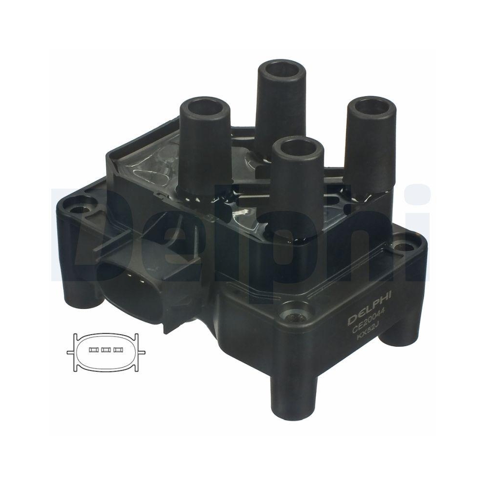 DELPHI CE20044-12B1 Z&uuml;ndspule f&uuml;r FORD MAZDA VOLVO HITACHI FORD ASIA & OCEANIA