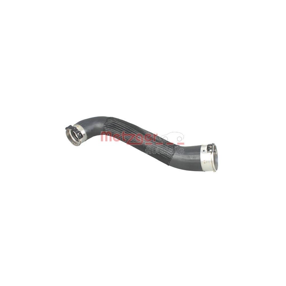 Ladeluftschlauch METZGER 2400505 für NISSAN RENAULT, Ladeluftkühler, oben