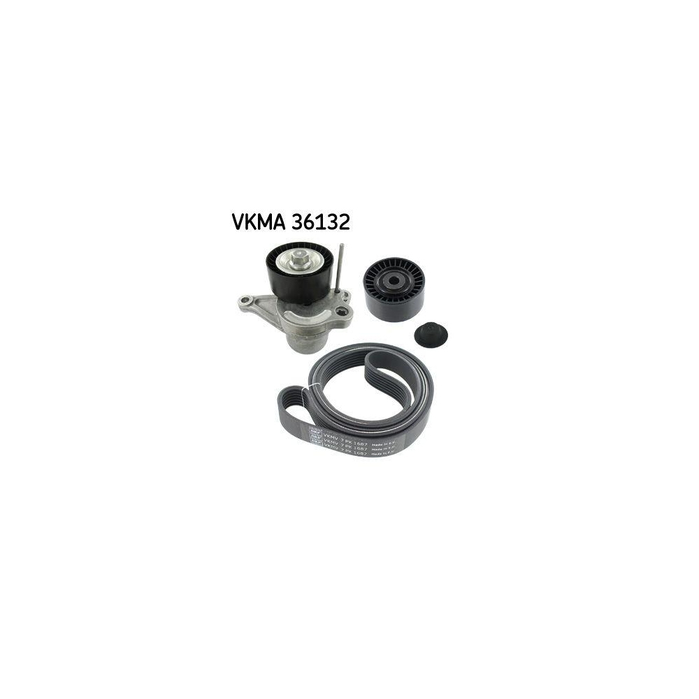Keilrippenriemensatz SKF VKMA 36132 f&uuml;r HONDA NISSAN OPEL RENAULT VAUXHALL DACIA