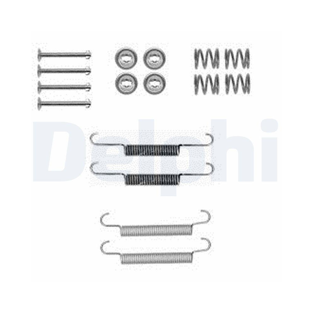 DELPHI LY1377 Zubeh&ouml;rsatz, Bremsbacken f&uuml;r, Hinterachse