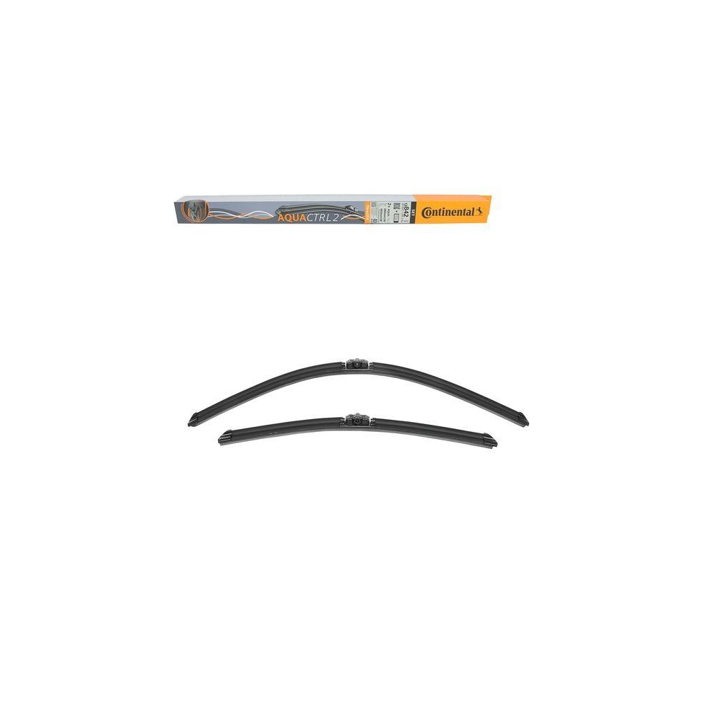 Wischblatt CONTINENTAL 2800011284280 AQUACTRL 2 SET für, vorne