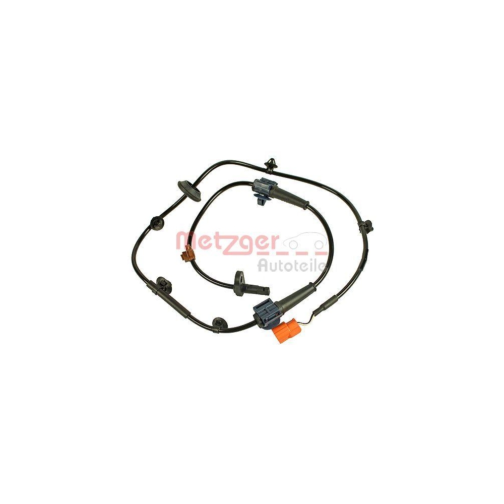 Sensor, Raddrehzahl METZGER 0900719 für HONDA, Vorderachse links