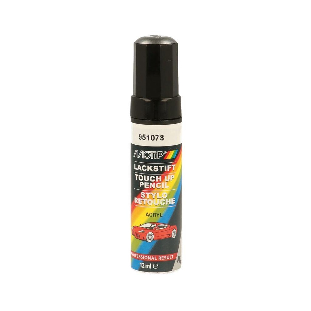 Fahrzeug-Kombinationslack MOTIP 951078 KOMPAKT AUTOLACK grau metallic 12 ml für