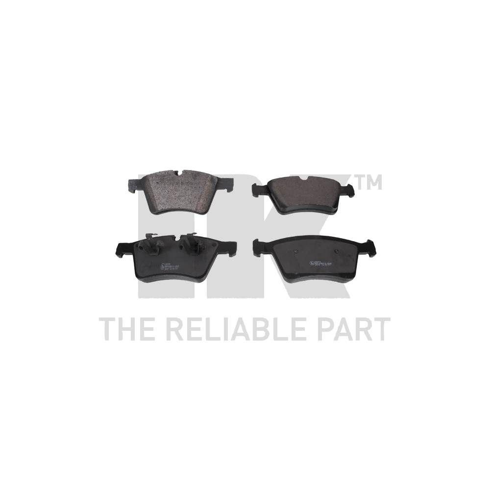 Bremsbelagsatz, Scheibenbremse NK 223374 f&uuml;r MERCEDES-BENZ, Vorderachse