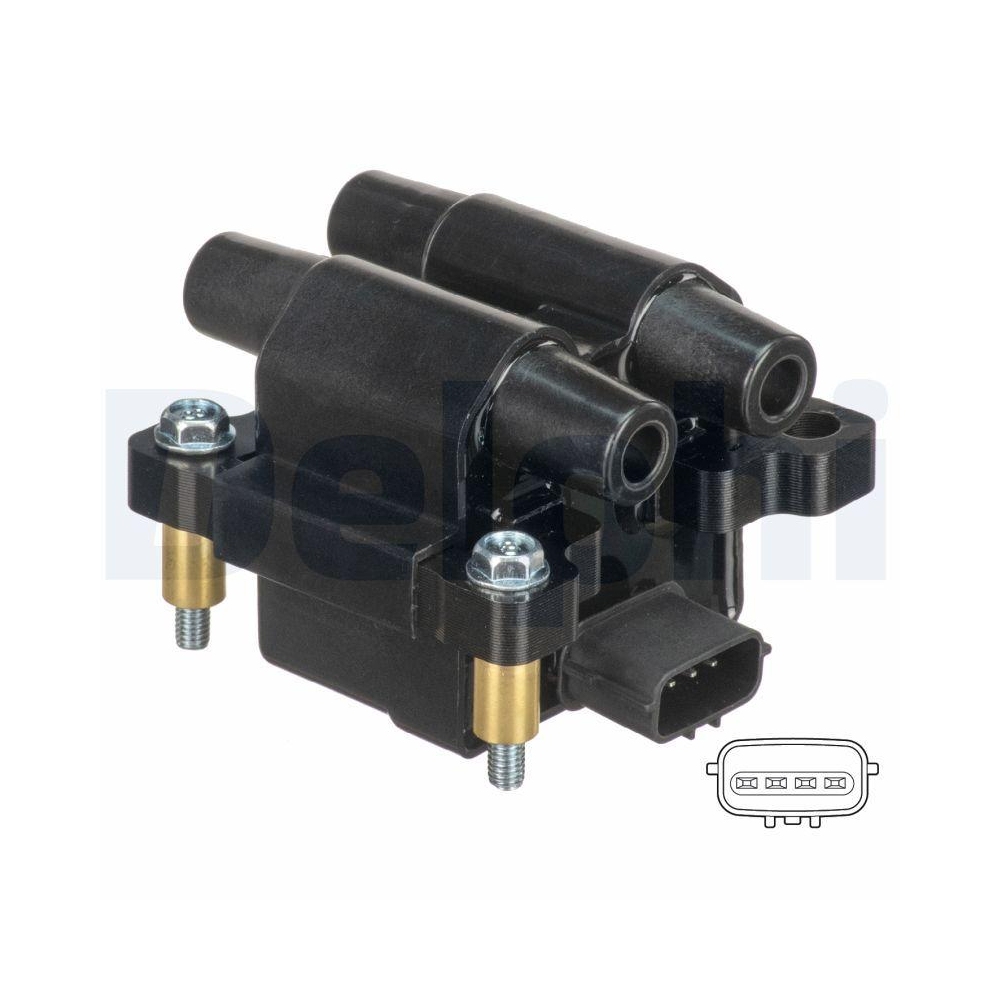 DELPHI GN10405-12B1 Z&uuml;ndspule f&uuml;r SUBARU