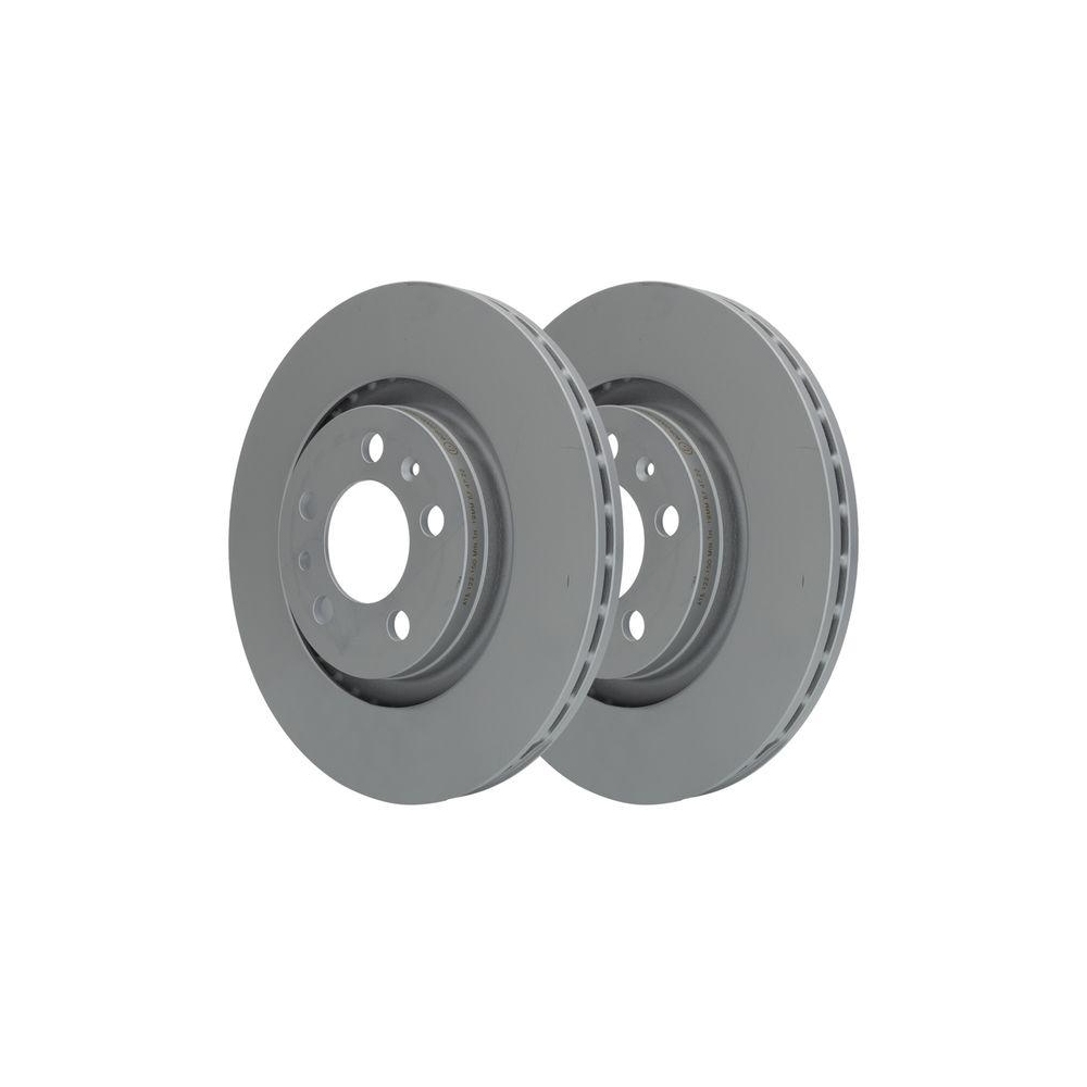 Bremsscheibe ATE 24.0122-0150.1 f&uuml;r SEAT SKODA VAG, Vorderachse