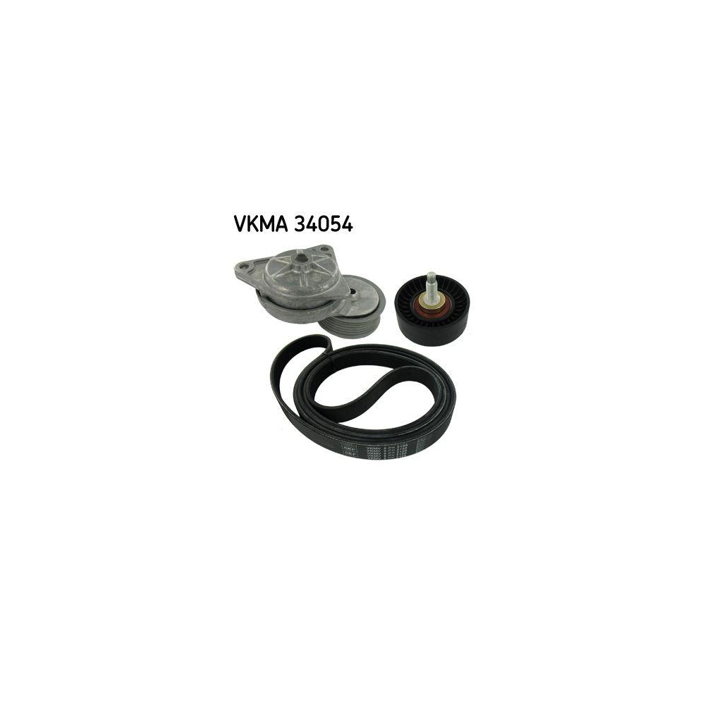 Keilrippenriemensatz SKF VKMA 34054 f&uuml;r AUDI FORD MAZDA MERCEDES-BENZ OPEL VW
