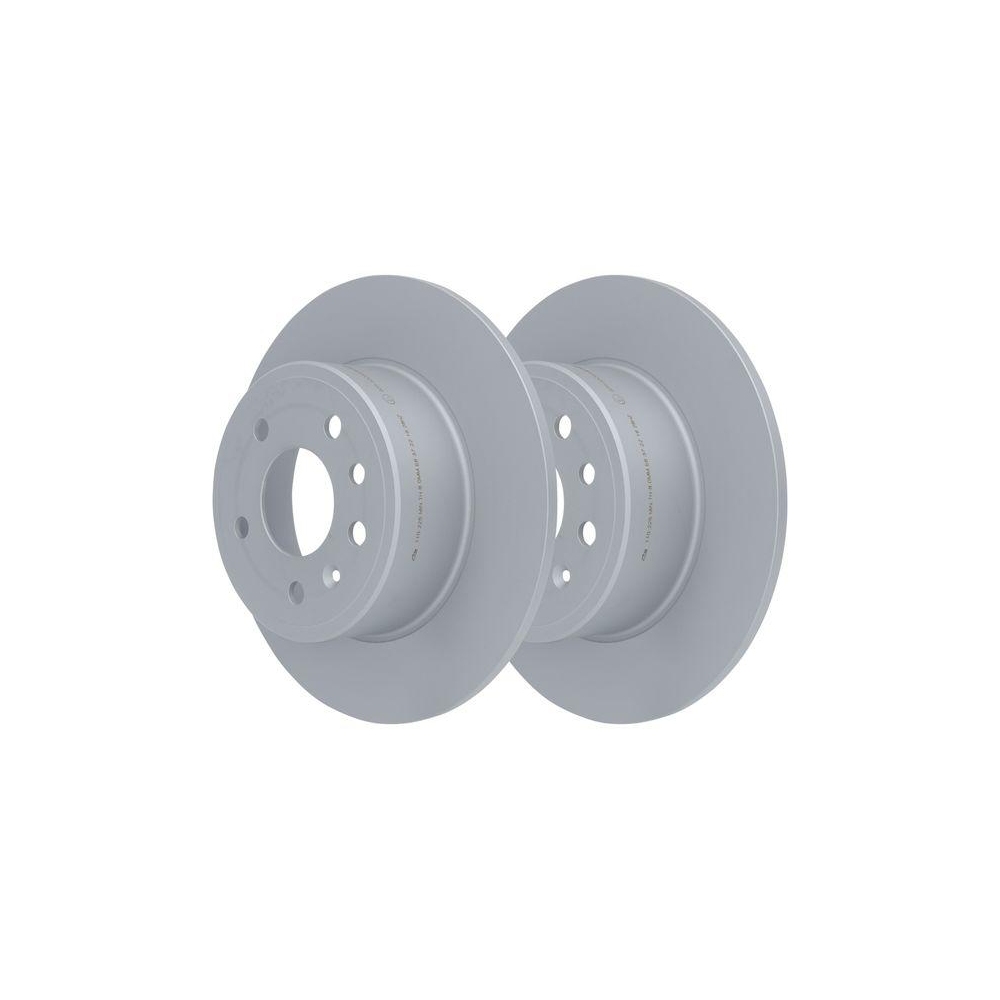 Bremsscheibe ATE 24.0110-0226.1 f&uuml;r OPEL SAAB VAUXHALL, Hinterachse