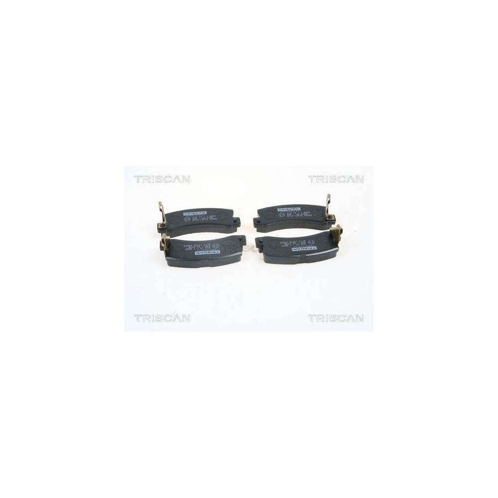 Bremsbelagsatz, Scheibenbremse TRISCAN 8110 13172 f&uuml;r DAIHATSU NISSAN TOYOTA