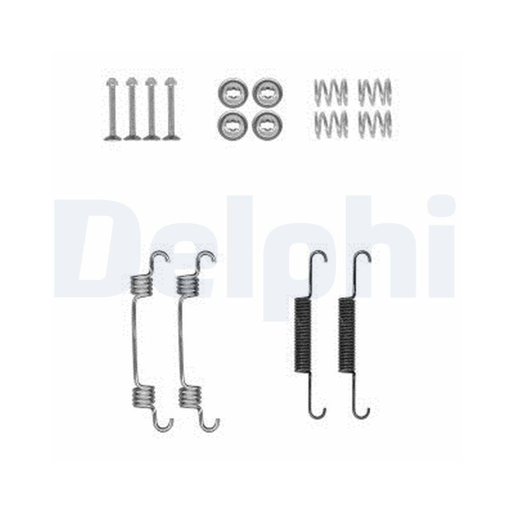 DELPHI LY1381 Zubeh&ouml;rsatz, Bremsbacken f&uuml;r, Hinterachse