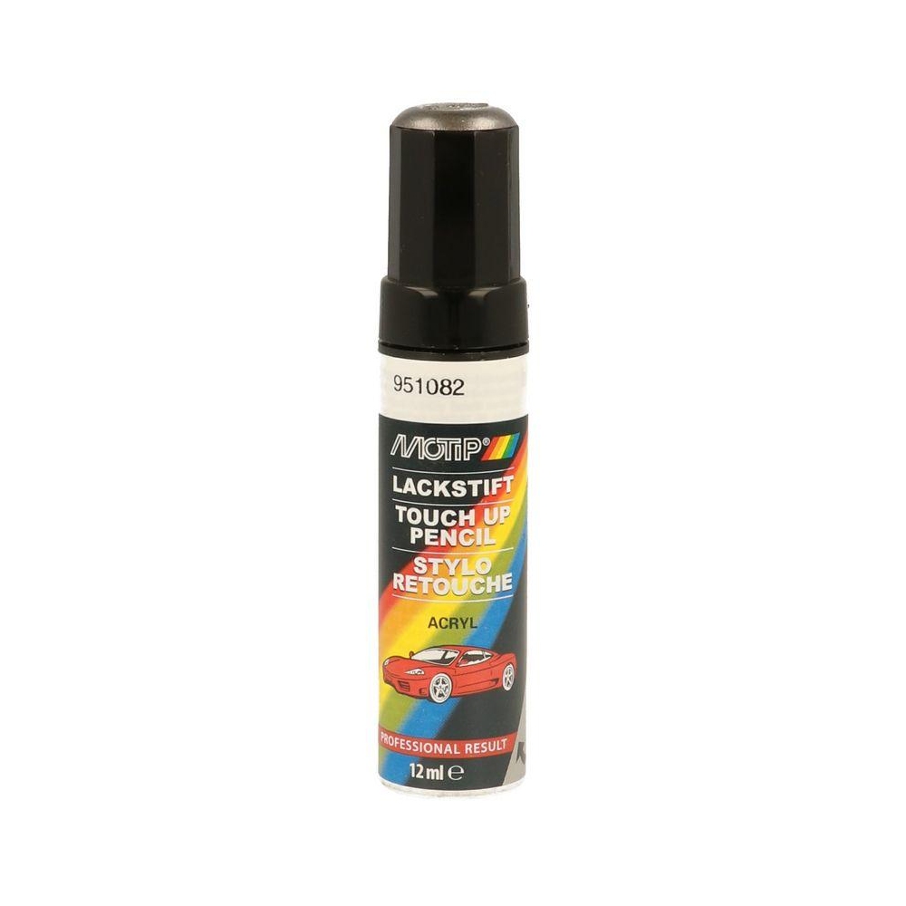 Fahrzeug-Kombinationslack MOTIP 951082 KOMPAKT AUTOLACK grau metallic 12 ml für