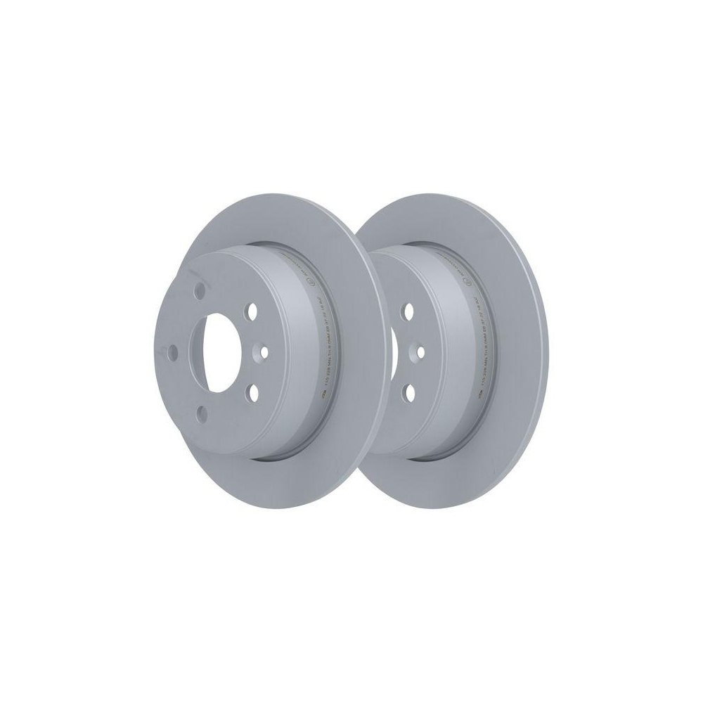 Bremsscheibe ATE 24.0110-0228.1 für MERCEDES-BENZ, Hinterachse