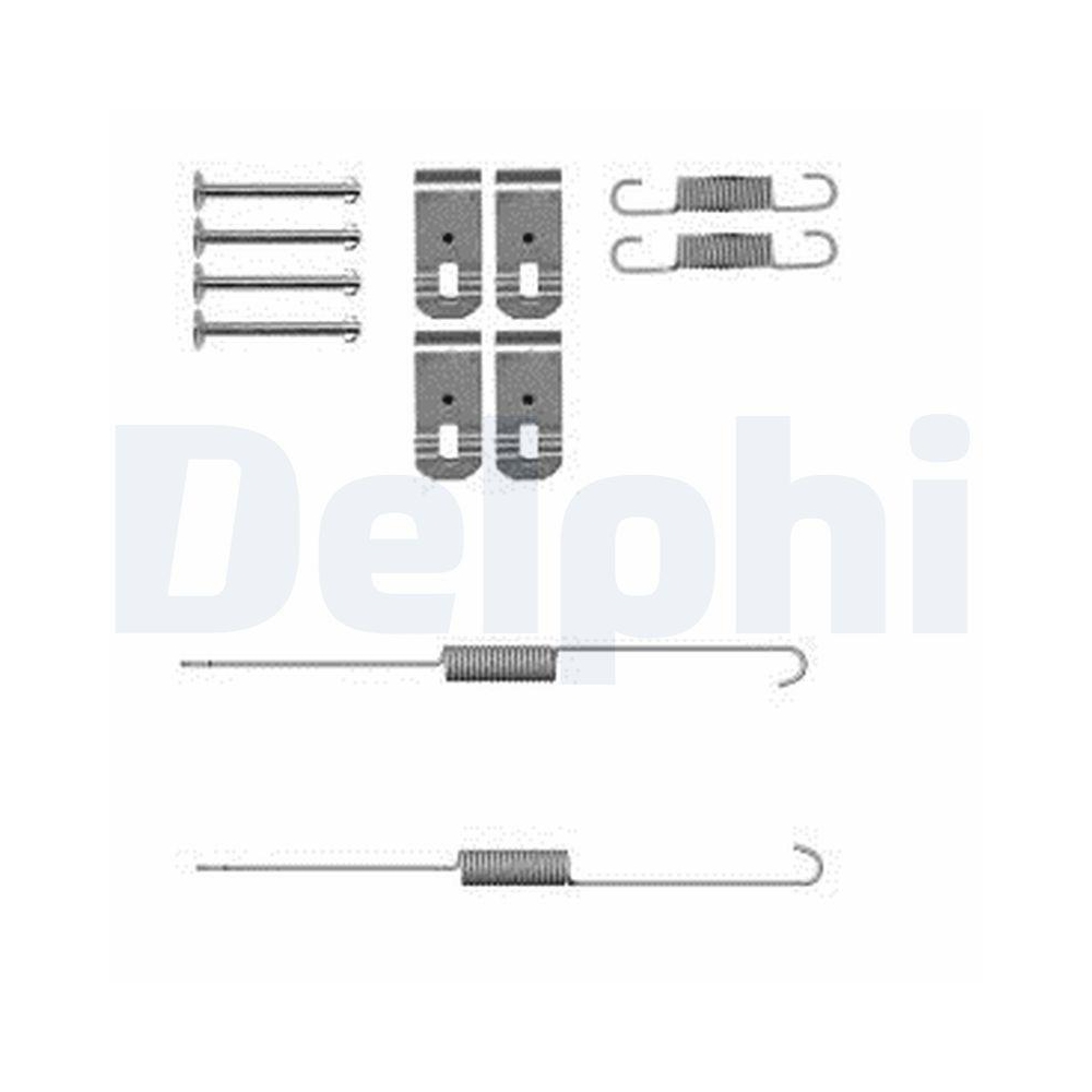 DELPHI LY1382 Zubeh&ouml;rsatz, Bremsbacken f&uuml;r, Hinterachse