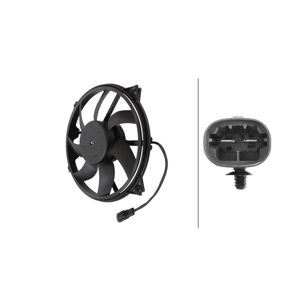 HELLA Lüfter, Motorkühlung 8EW 366 420-051 für CITROËN PEUGEOT DS