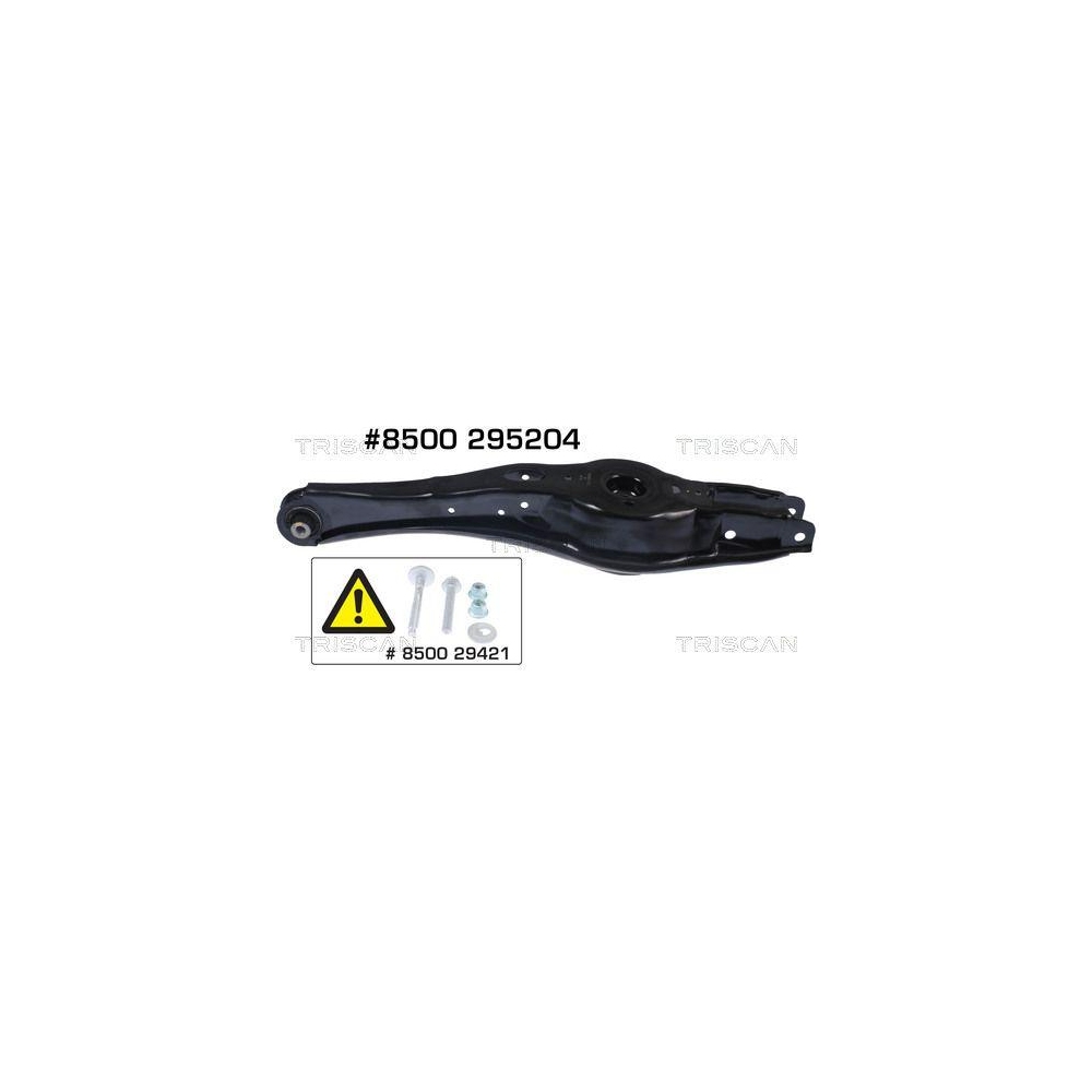 Lenker, Radaufh&auml;ngung TRISCAN 8500 295204 f&uuml;r AUDI SEAT SKODA VW, Hinterachse