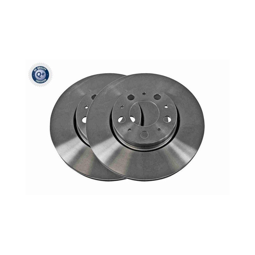 VAICO V95-80004 2 St&uuml;ck Bremsscheiben Q+, Erstausr&uuml;sterqualit&auml;t f&uuml;r VOLVO, Vorderachse