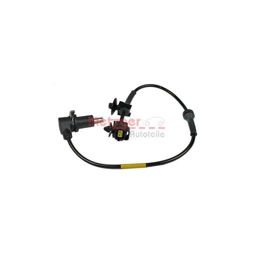 Sensor, Raddrehzahl METZGER 0900752 f&uuml;r CHEVROLET, Hinterachse rechts