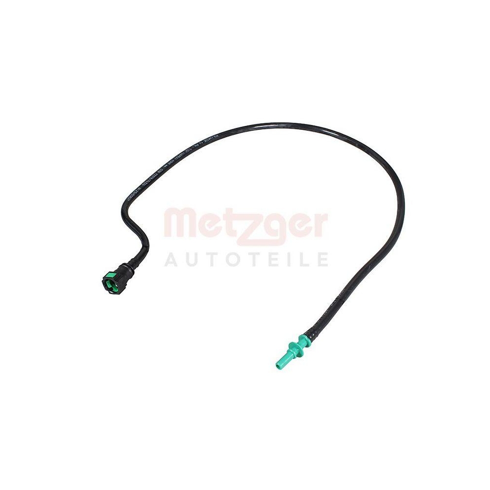 Kraftstoffleitung METZGER 2150243 für RENAULT DACIA, vorne