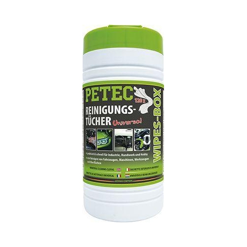 PETEC 3x 82120 Reinigungst&uuml;cher Wipes Box Reinigungst&uuml;cher T&uuml;cher