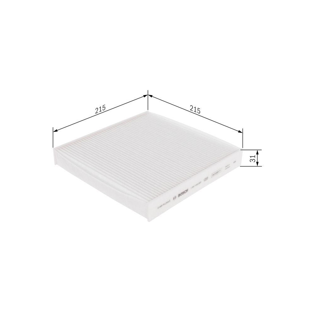 Filter, Innenraumluft BOSCH 1 987 435 069 für IVECO