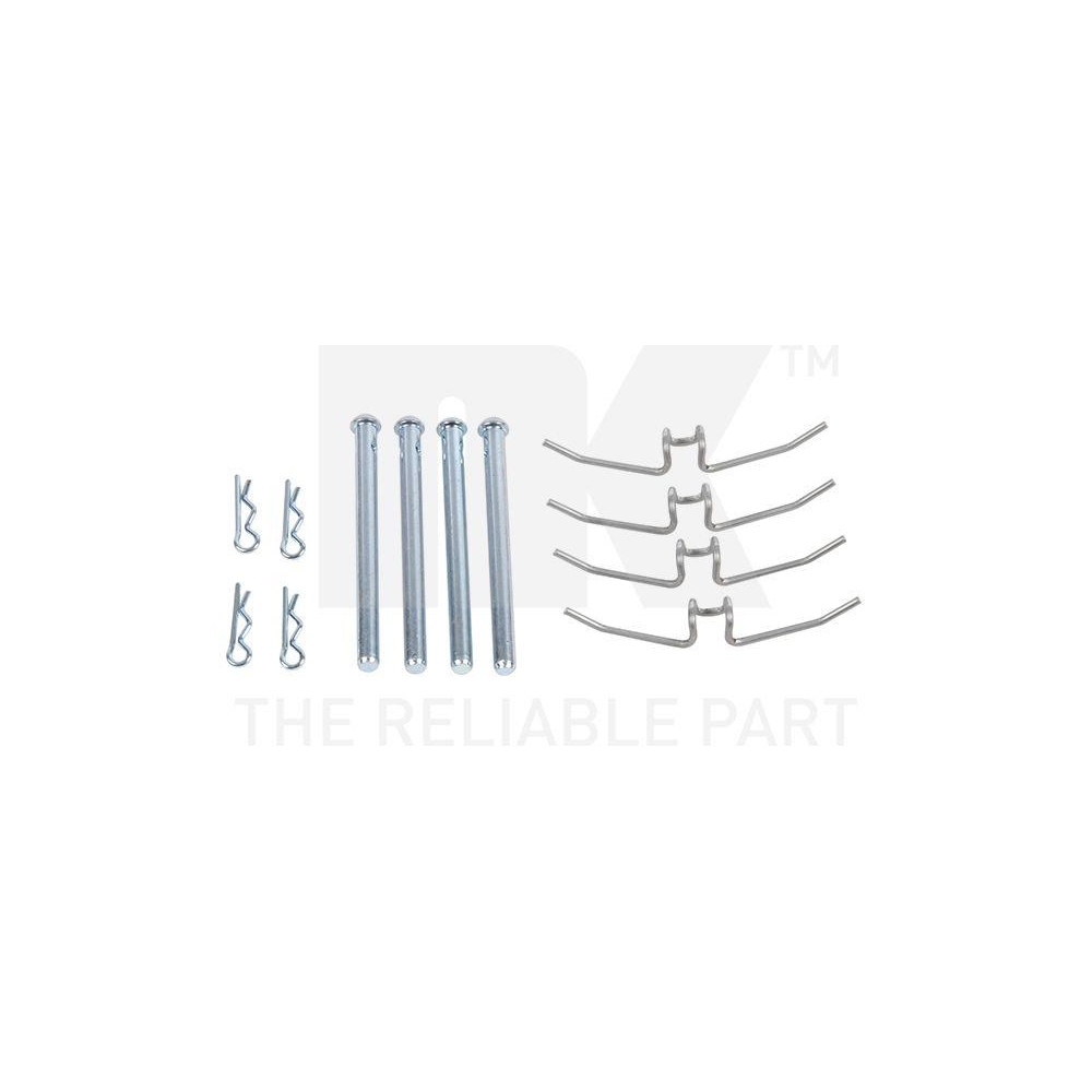 Zubeh&ouml;rsatz, Scheibenbremsbelag NK 7948901 f&uuml;r, Hinterachse, Vorderachse