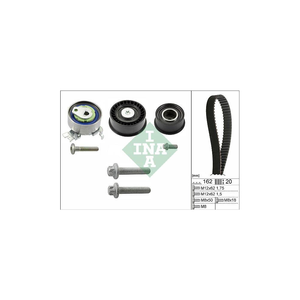 Zahnriemensatz INA 530 0443 10 f&uuml;r OPEL VAUXHALL CHEVROLET GENERAL MOTORS