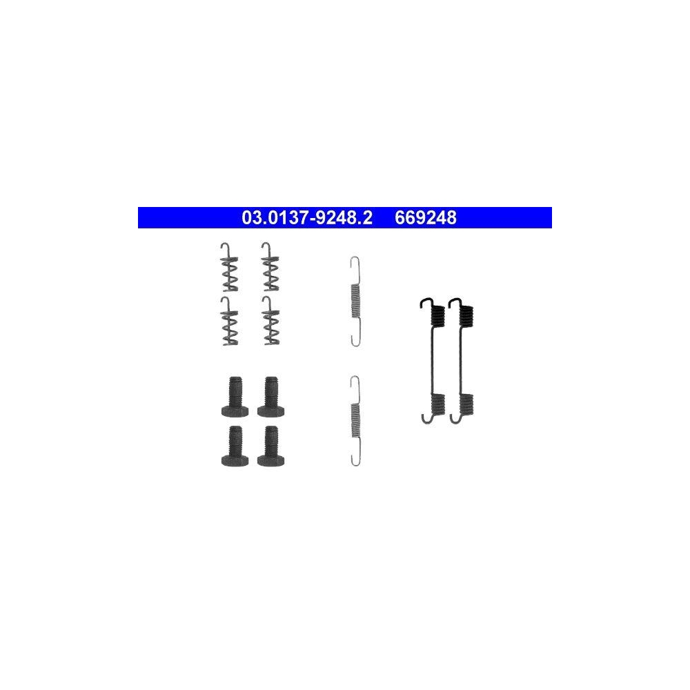 Zubeh&ouml;rsatz, Feststellbremsbacken ATE 03.0137-9248.2 f&uuml;r, Hinterachse
