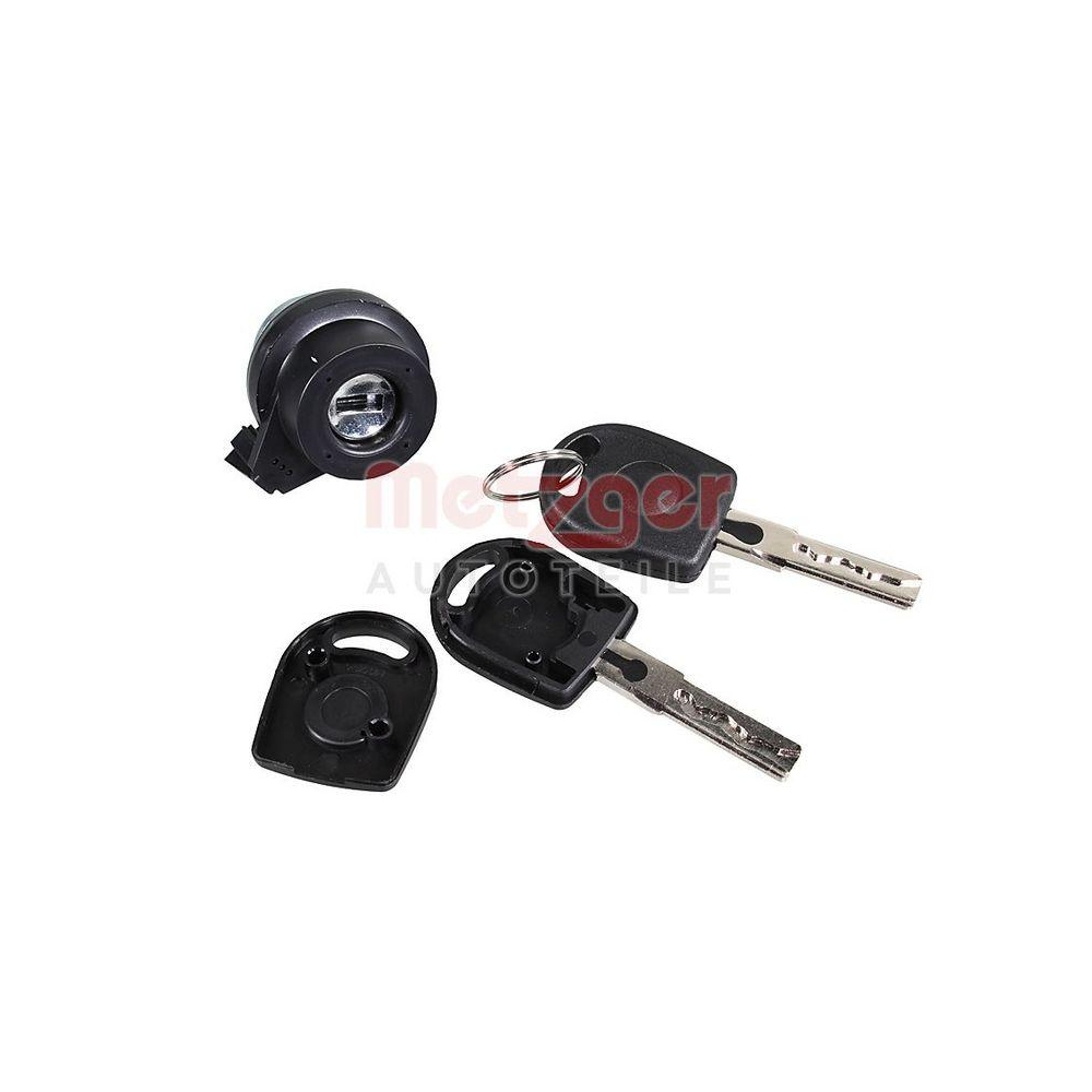 Schließzylinder, Zündschloss METZGER AUTOTEILE 2310976 GREENPARTS für AUDI SEAT