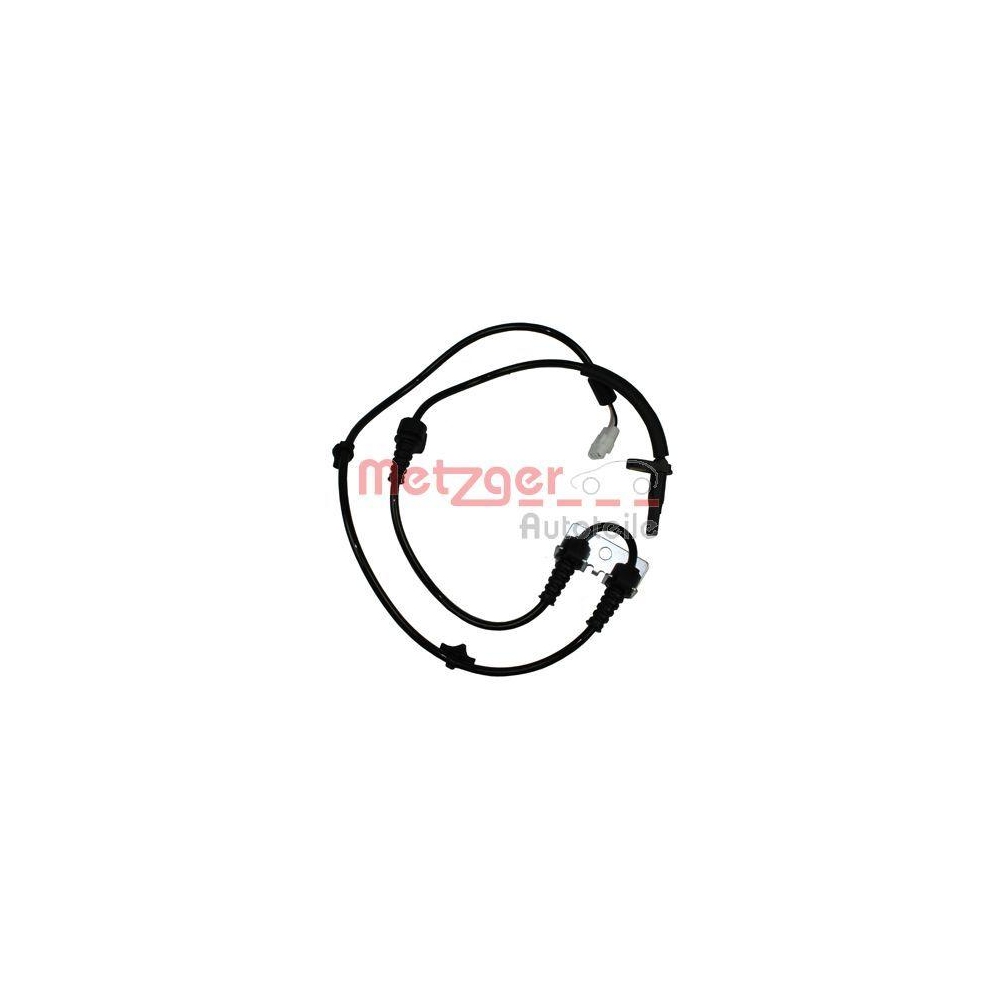 Sensor, Raddrehzahl METZGER 0900754 f&uuml;r FIAT SUZUKI, Vorderachse rechts