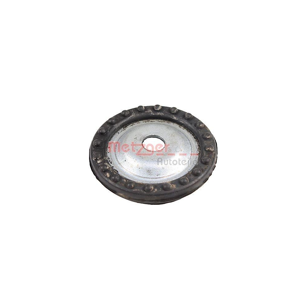 Federbeinaufnahme METZGER 6490348 für DODGE FIAT, Vorderachse links, oben