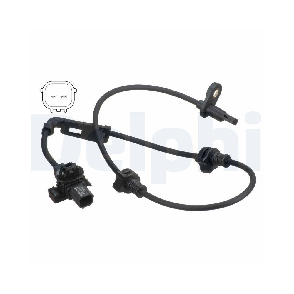 DELPHI SS20606 Sensor, Raddrehzahl f&uuml;r HONDA, Vorderachse links