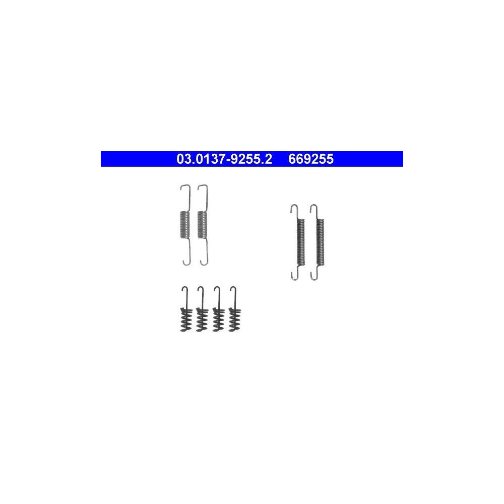 Zubeh&ouml;rsatz, Feststellbremsbacken ATE 03.0137-9255.2 f&uuml;r, Hinterachse