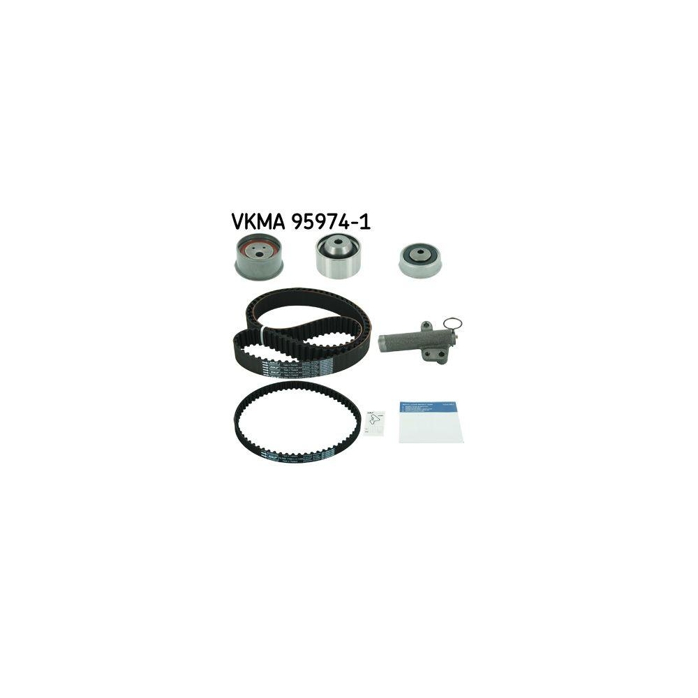 Zahnriemensatz SKF VKMA 95974-1 f&uuml;r FIAT MITSUBISHI VOLVO HYUNDAI CHERY