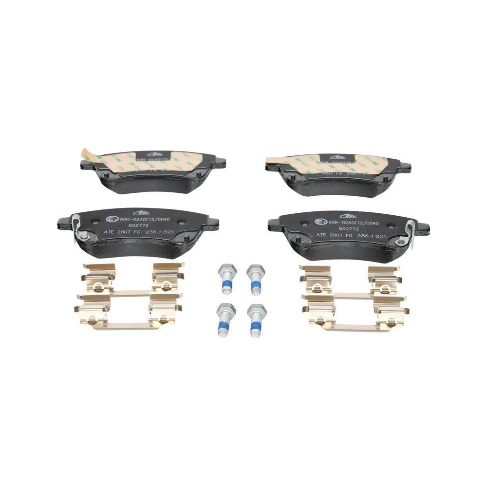 Bremsbelagsatz, Scheibenbremse ATE 13.0460-2772.2 f&uuml;r KIA, Vorderachse