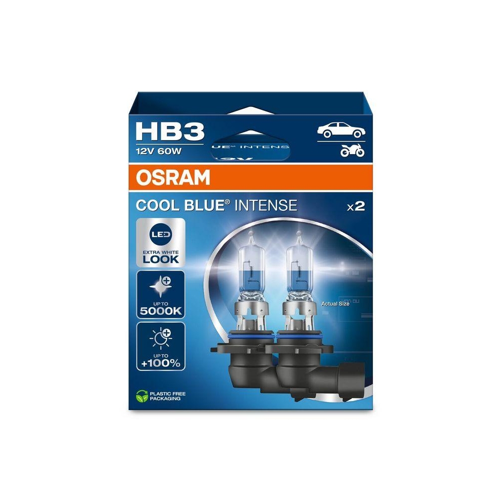 Glühlampe, Fernscheinwerfer ams-OSRAM 9005CBN-2HB COOL BLUE INTENSE für