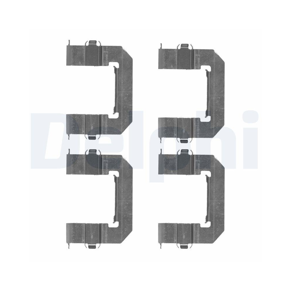 DELPHI LX0501 Zubeh&ouml;rsatz, Scheibenbremsbelag f&uuml;r, Vorderachse