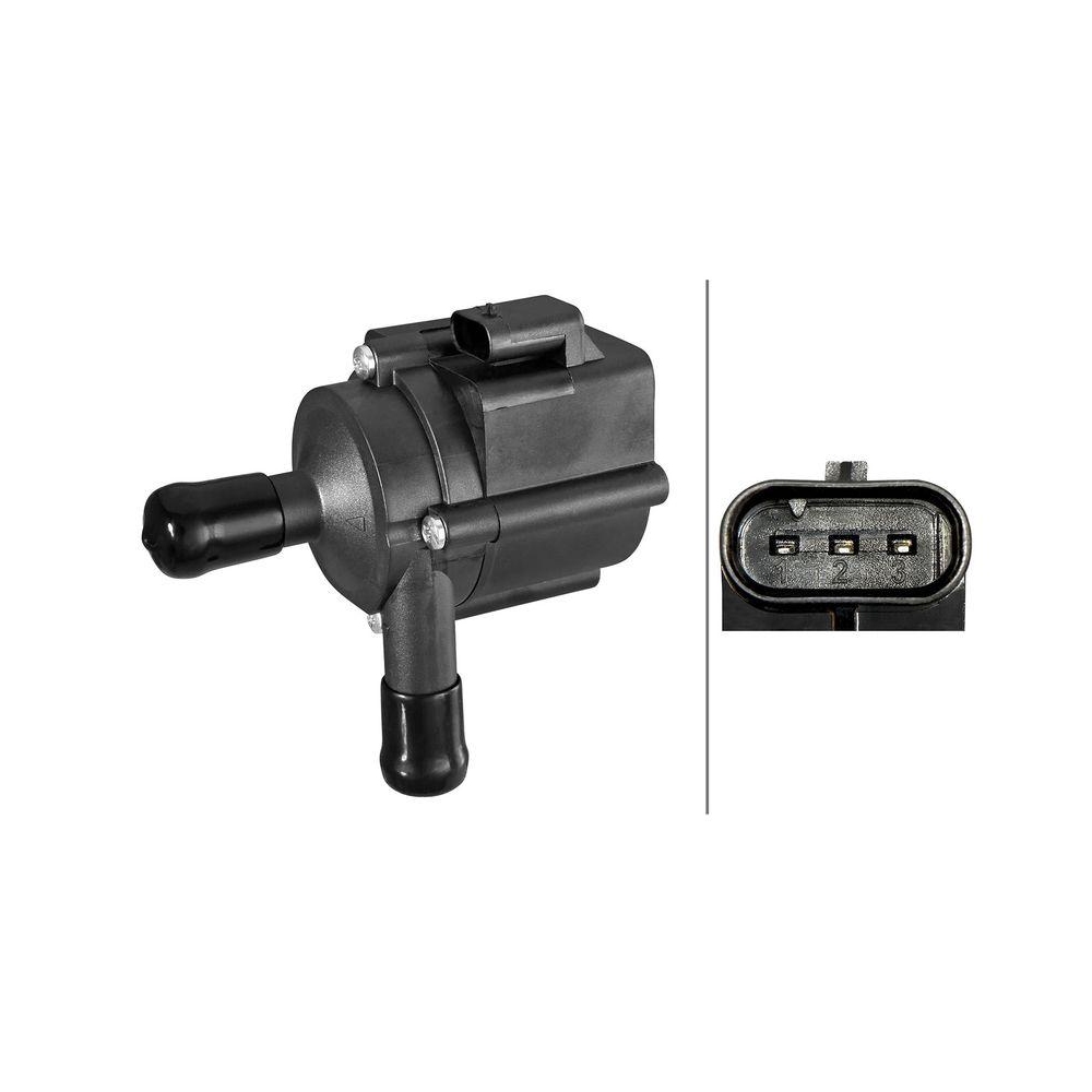 HELLA Zusatzwasserpumpe (K&uuml;hlwasserkreislauf) 8TW 358 304-731 f&uuml;r FORD, rechts