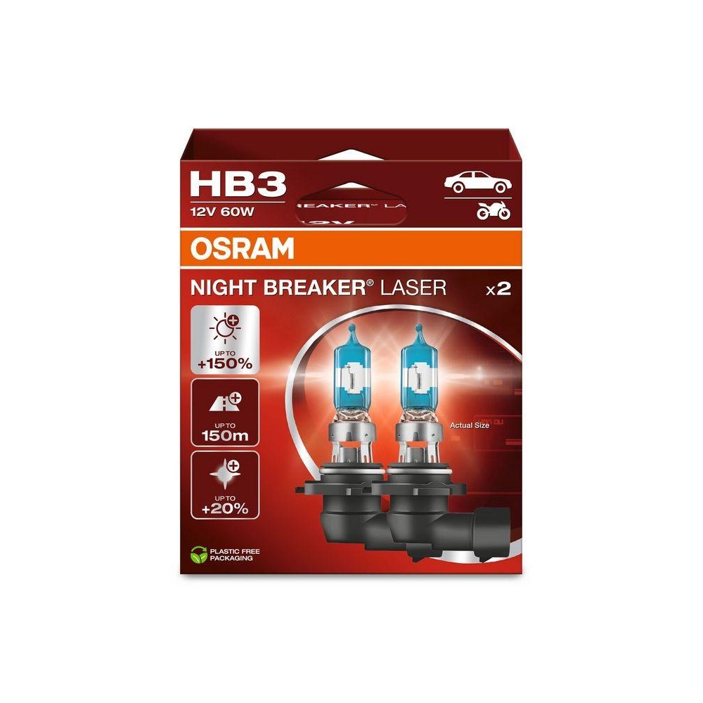 Glühlampe, Fernscheinwerfer ams-OSRAM 9005NL-2HB NIGHT BREAKER® LASER für