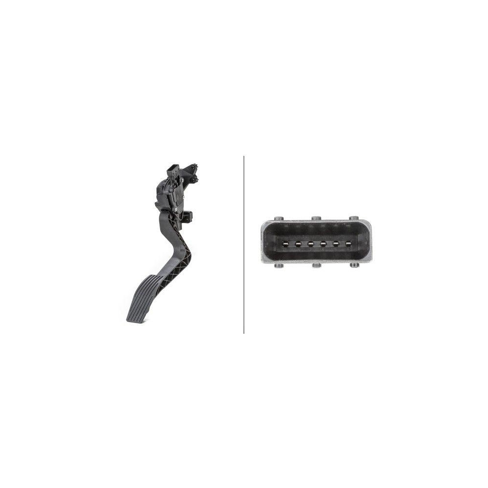 HELLA Sensor, Fahrpedalstellung 6PV 010 175-701 für FIAT