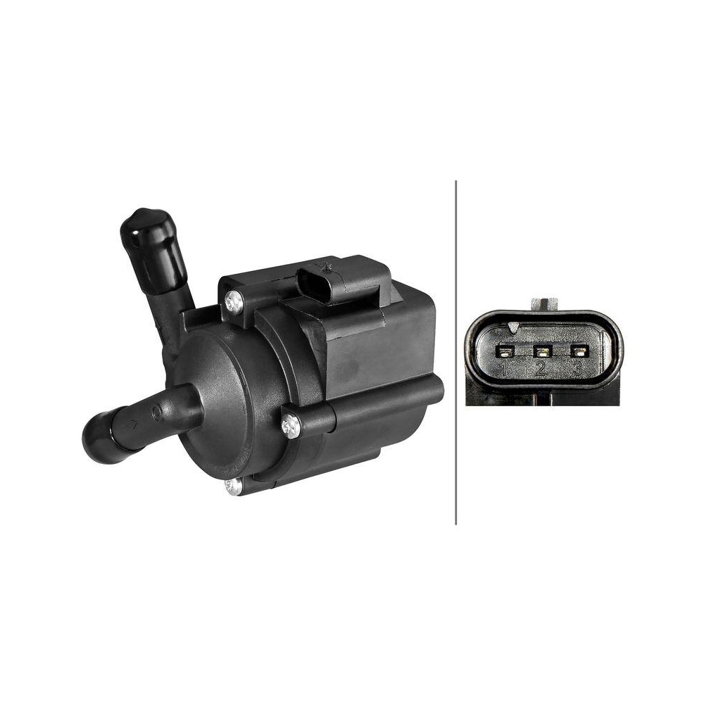 HELLA Zusatzwasserpumpe (K&uuml;hlwasserkreislauf) 8TW 358 304-741 f&uuml;r CITRO&Euml;N