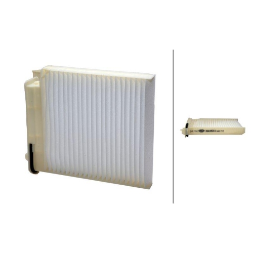 HELLA 8ZC 366 120-311 Filter, Innenraumluft f&uuml;r FORD NISSAN RENAULT DACIA