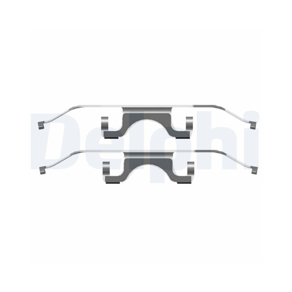 DELPHI LX0503 Zubeh&ouml;rsatz, Scheibenbremsbelag f&uuml;r BMW, Vorderachse